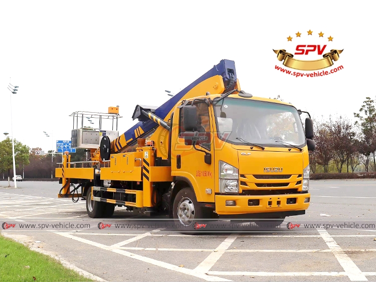 Telescopic Boom Lift Truck ISUZU - RF Telescopic Boom Lift Truck ISUZU - RF